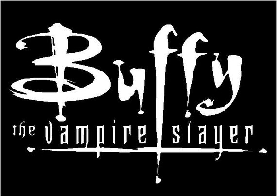 Buffy the Vampire Slayer Logo Decal