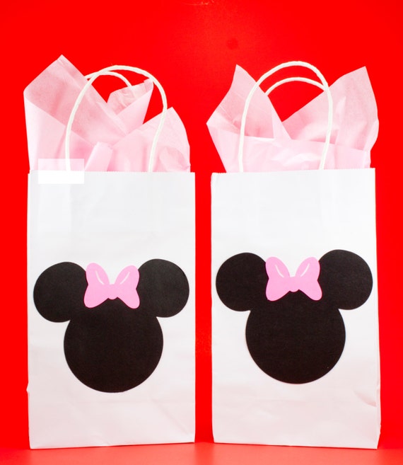 Minnie Mouse Party Bags Minnie Mouse Goody by ThePaperCutDesigns