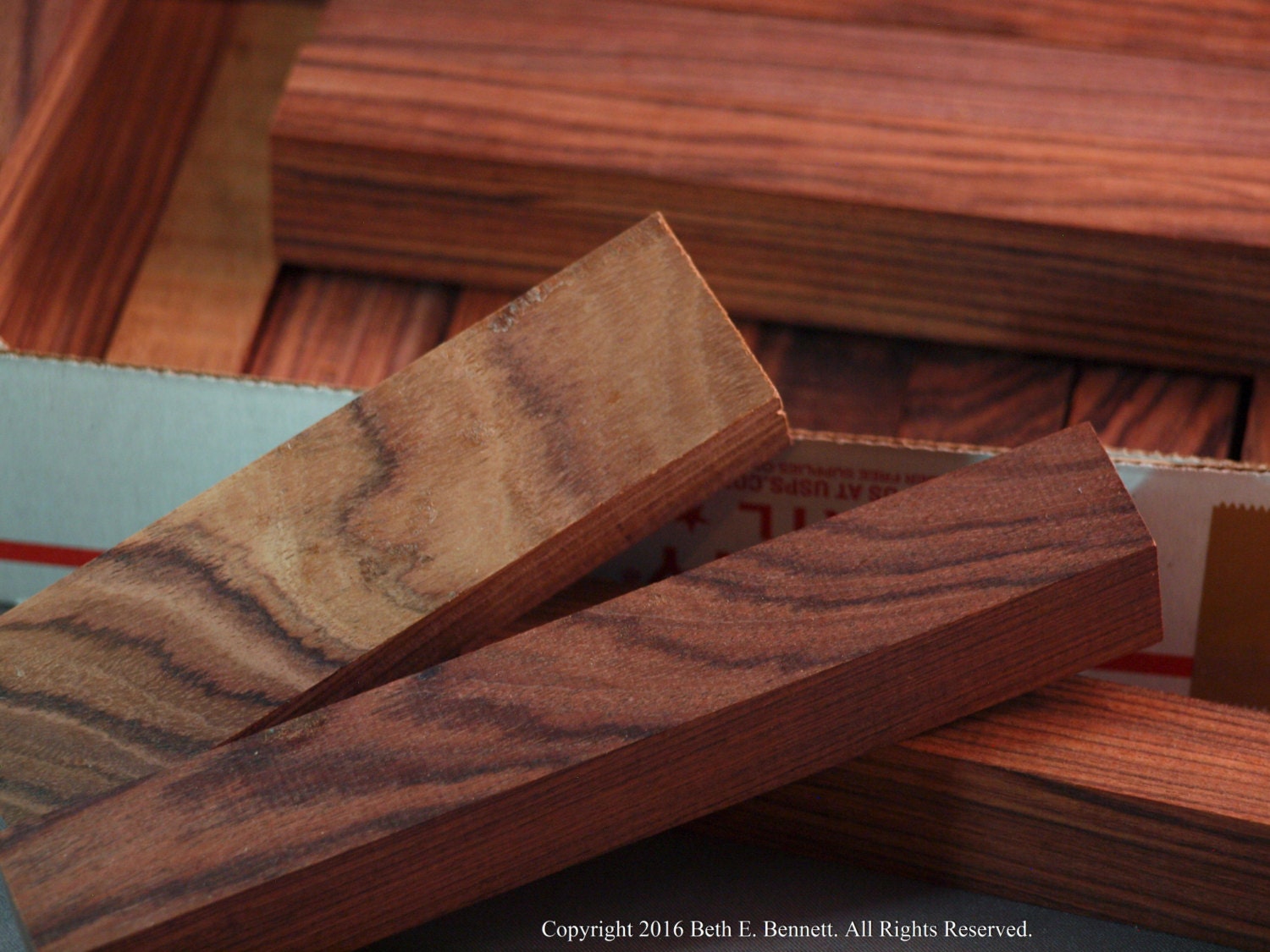 Kingwood Exotic Wood Scraps