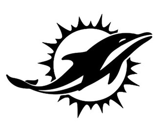 miami dolphins logo – Etsy