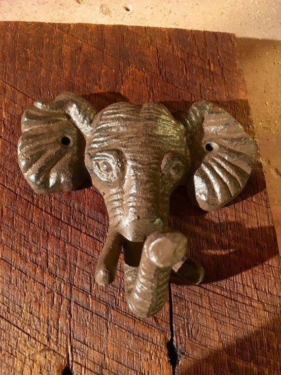 elephant coat hook