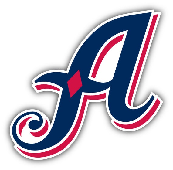 Reno Aces MiLB Baseball Logo Car Bumper Sticker Decal by slonotop