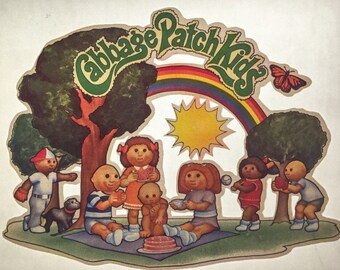 Cabbage Patch Kids Vintage Iron On Heat Transfer