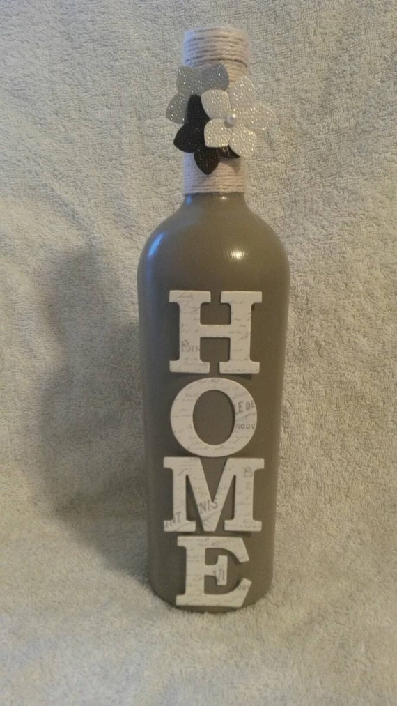 Items Similar To Home Decorative Wine Bottle Home Decor On Etsy   Il 570xN.951543198 Erk6 