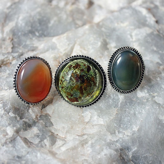 and Grey, Indian ring, Boho Jewelry, Boho Jewellery, Bohemian ring