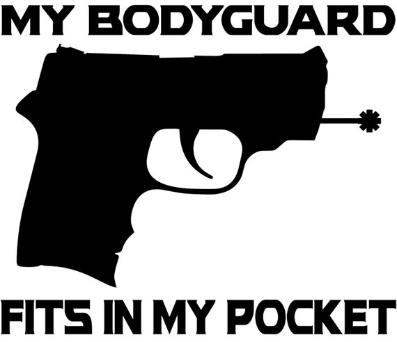 Smith & Wesson Body Guard 380 Decal High Quality Sign