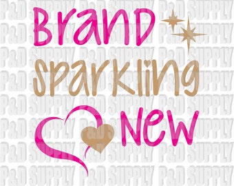 Brand Sparkling New SVG, DXF - Digital Cut file for Cricut or Silhouette svg, dxf