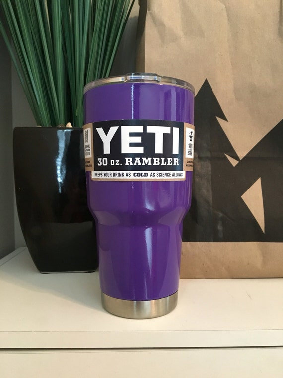 Purple 20oz or 30oz Yeti Cup by ParishGoods on Etsy