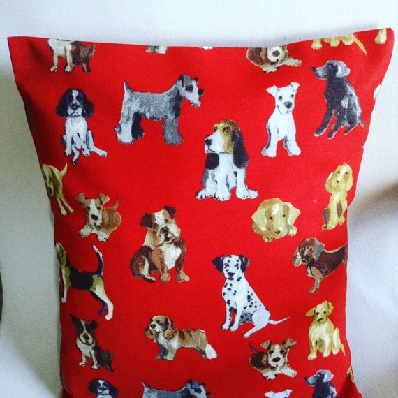 Items similar to Dogs cushion/pillow cover on Etsy