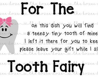 Tooth fairy digital | Etsy