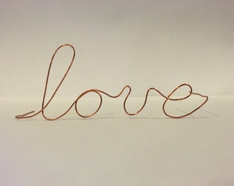 Wire word art | Etsy