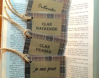 outlander magnetic bookmark outlander bookmark