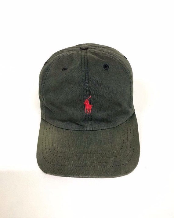 Sale-Vintage Polo ralph lauren cap hat polo sport polo pony