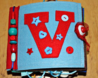 Quiet book, CUSTOMISED busy book, activity book, toddler friendly, ages 1-4