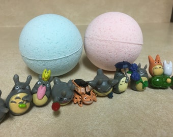 Totoro Inspired Bath Bomb Surprise