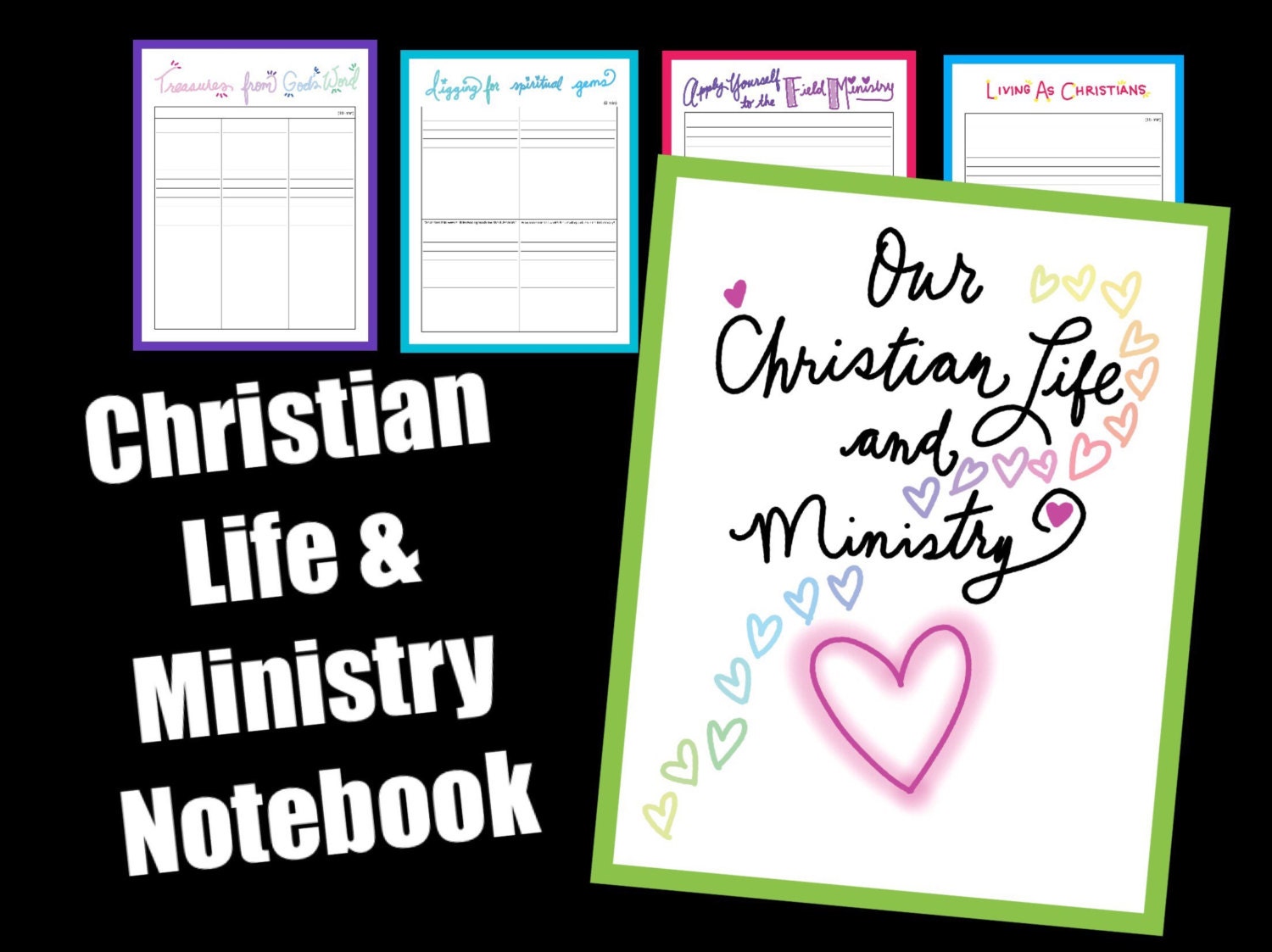 Our Christian Life and Ministry undated printable by JWDownloads