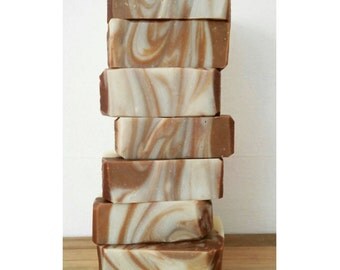 Peppermint Mocha Organic, Cold Process, Handmade Soap