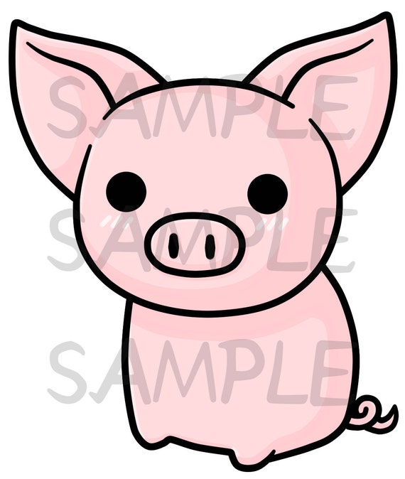 pink pig clip art - photo #49