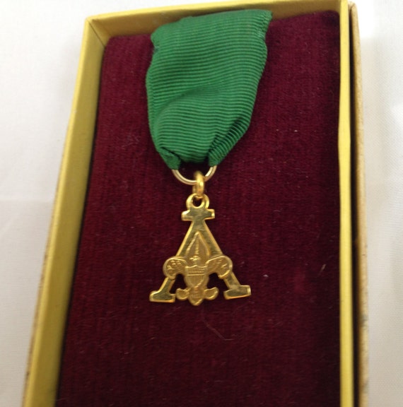 Vintage Boy Scouts of America Scouter's Training Award