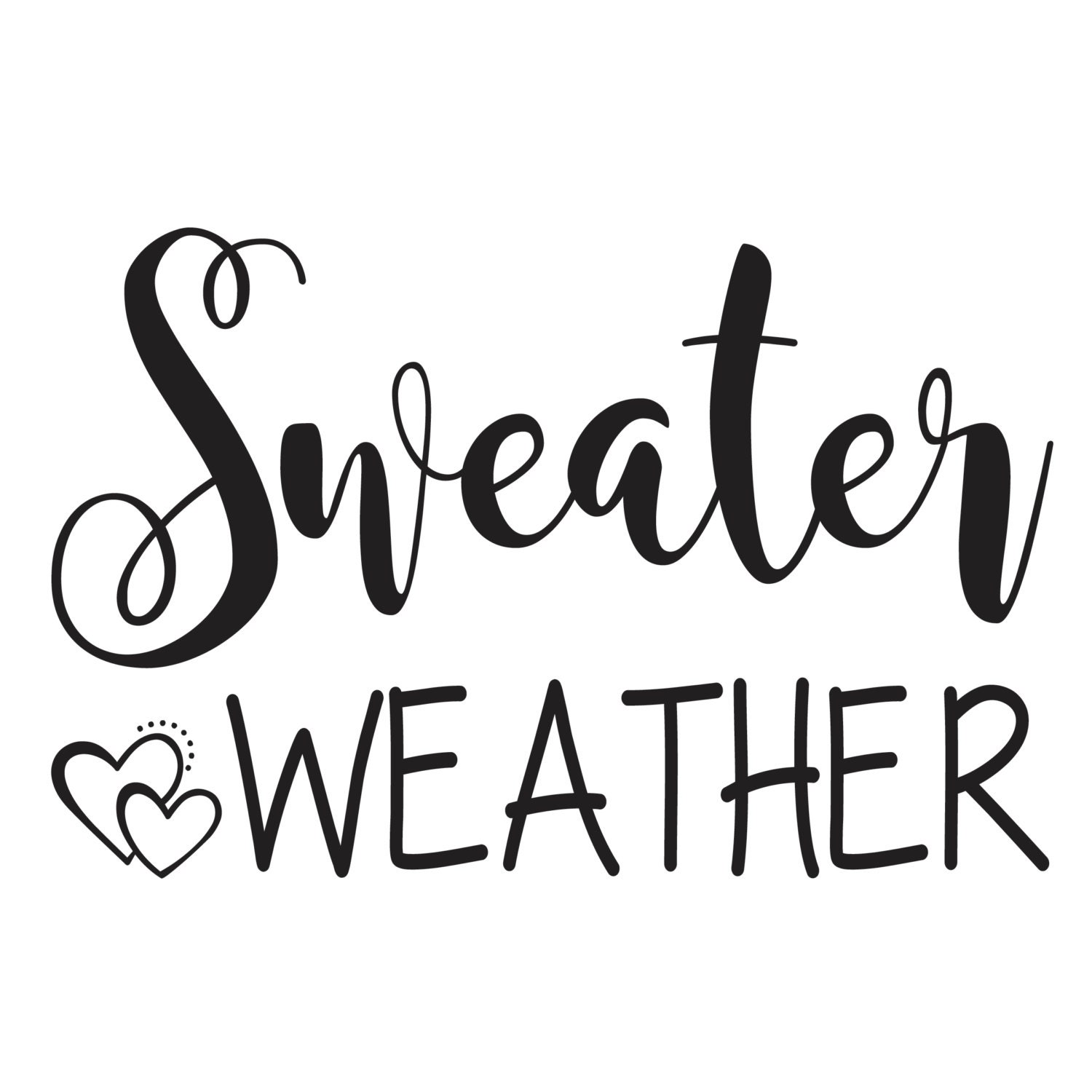 Download Sweater Weather SVG File by CaseCustomCreations on Etsy