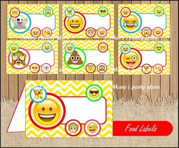 emoji-labels-emoji-place-cards-emoji-food-labels-paper-my-xxx-hot-girl