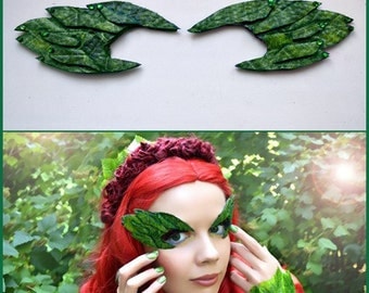 Poison Ivy Eyebrows, Poison Ivy Eye Mask, Mask, Eyebrows, Cosplay
