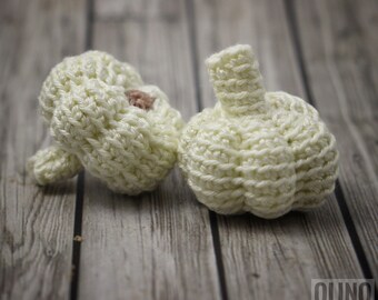 GARLIC Crochet Pattern PDF - Crochet garlic pattern Amigurumi garlic Crochet vegetables patterns Amigurumi food patterns Play Food Garlic