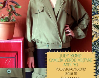 Vintage shirt/JUDY BOND/military style/other meals