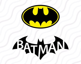 Batman SVG, Batman logo SVG, Superhero logo SVG Cut table Design,svg,dxf,png Use With Silhouette Studio & Cricut_Instant Download