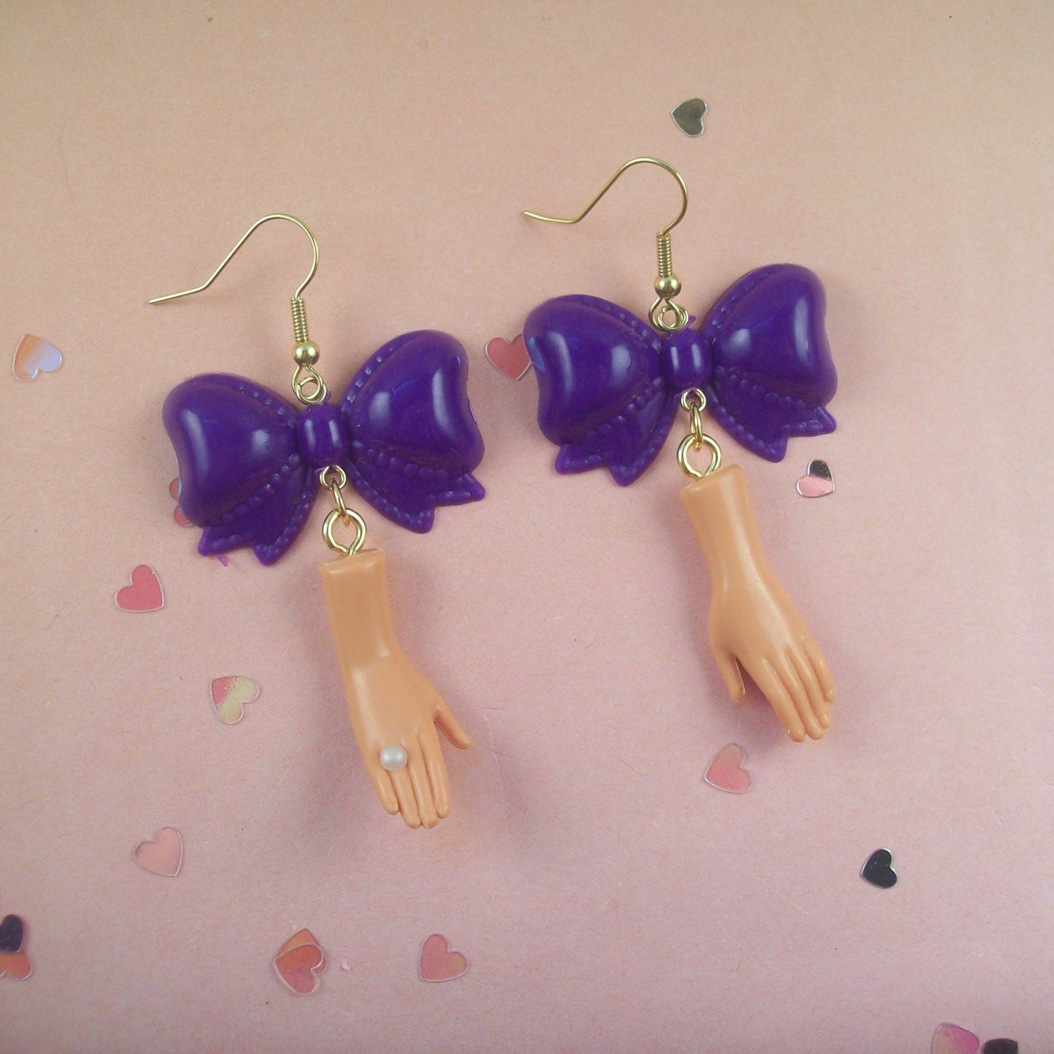 vintage barbie earrings