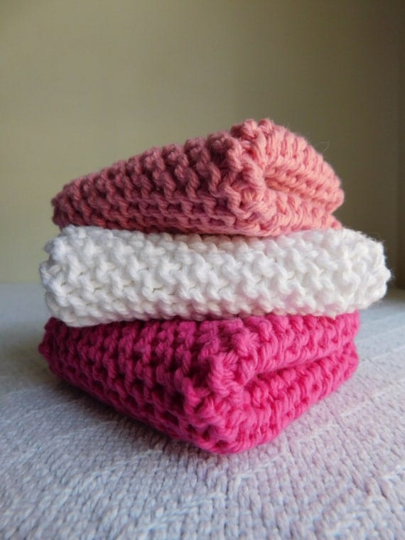 Valentine Dishcloth Trio