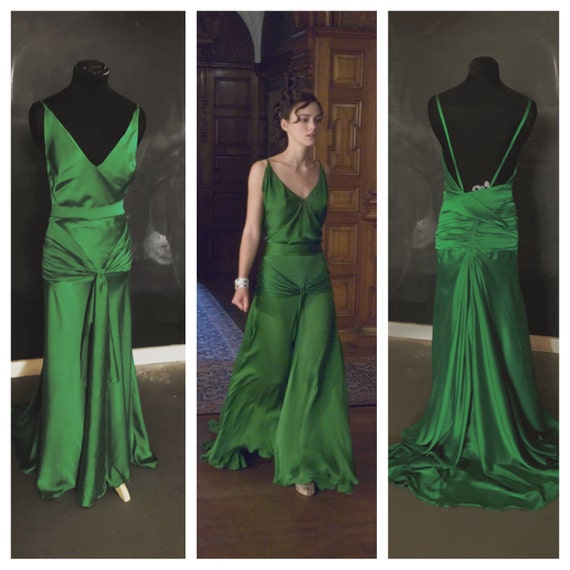 Keira Knightley Atonement Green Dress Replica - TheGloss