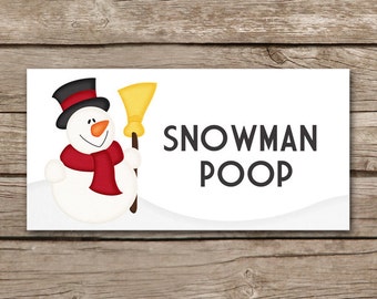 Snowman poop  Etsy