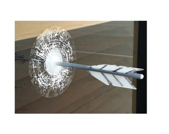 Hunger Games Arrow Splat - Broken Glass