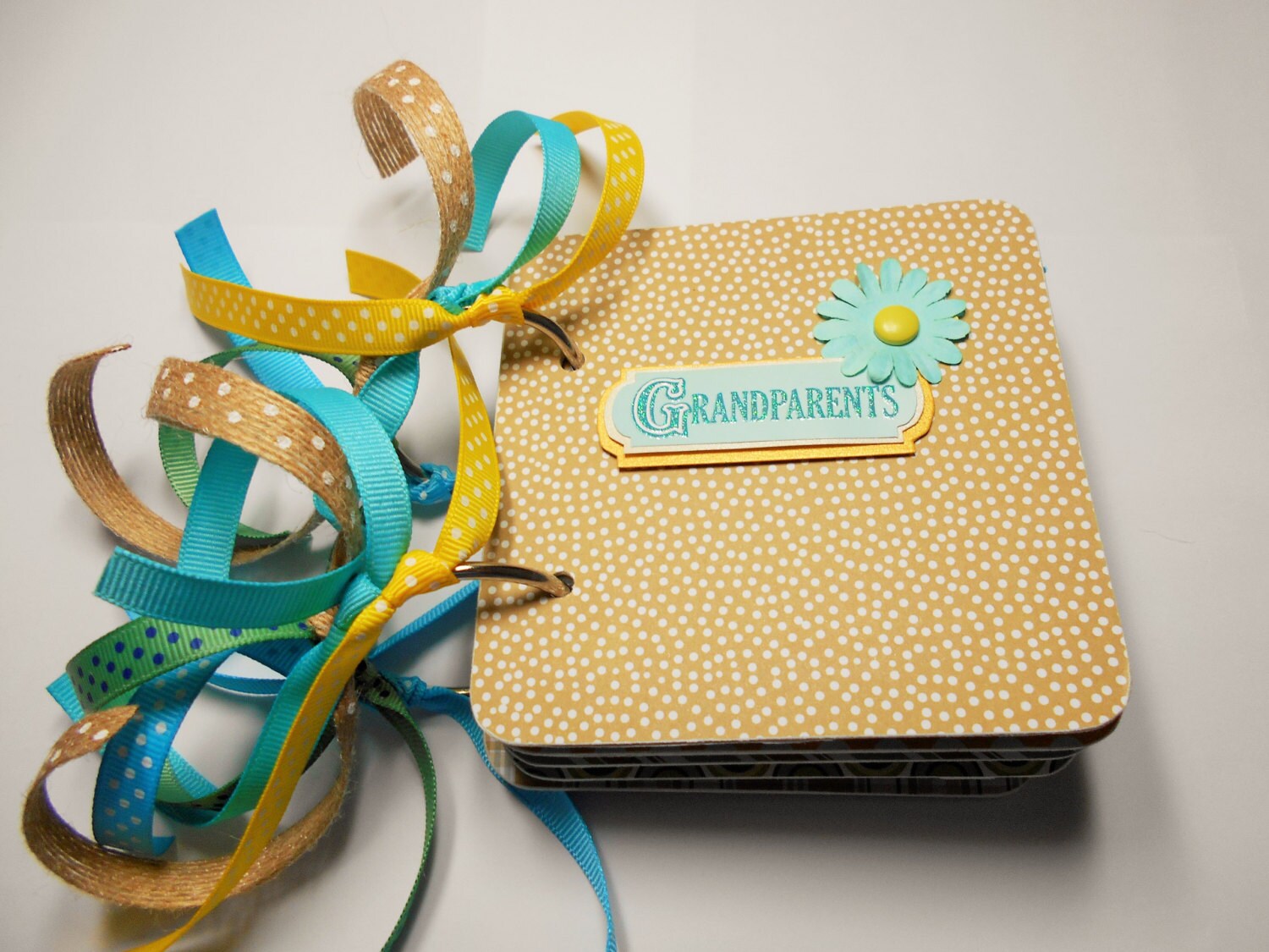 Grandparents Mini Album Premade Album Memory Book