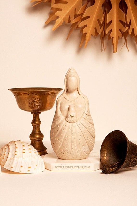 Quan Yin Fertility Goddess Statue Sculpture Doula Midwife