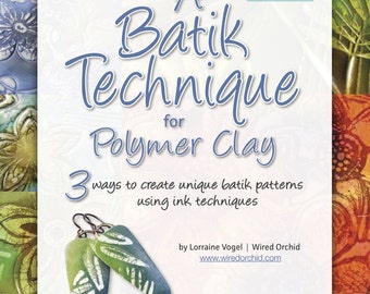 Polymer Clay Tutorial A Batik Technique for Polymer Clay by Wired Orchid