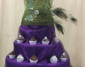 DIY Tutorial for a Mannequin Cupcake Stand