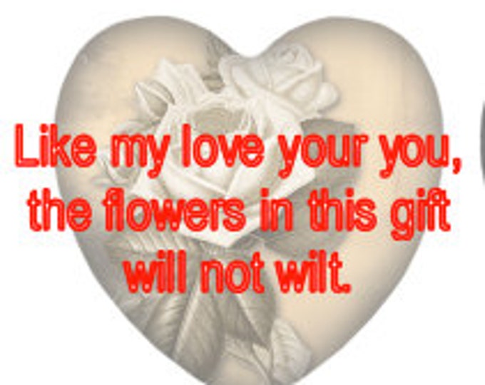 Rose, Tulip, Flower cross body bag/shoulder bag/purse - My Love For You Will Never Wilt