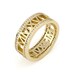 Women&#39;s Script Monogram Ring in 14k Gold Signet Ring