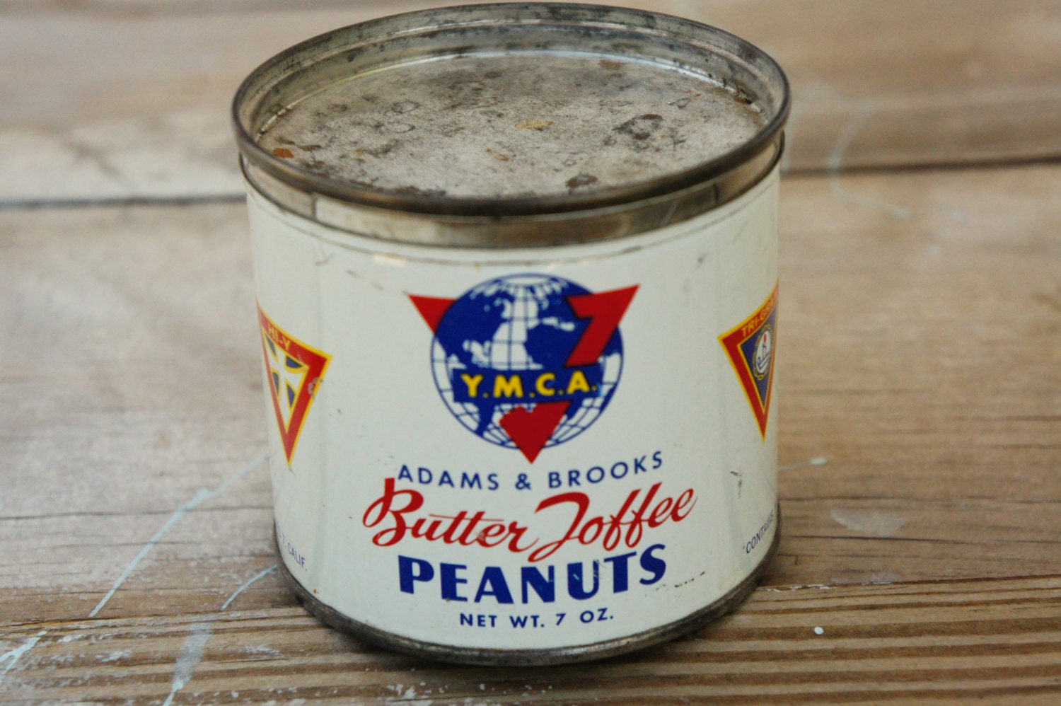 Vintage 50s60s Adams & Brooks Y.M.C.A Butter Toffee Peanuts