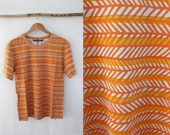 Vintage 1970s Wool Nordic Knit Sweater Womens by WaysideFlower