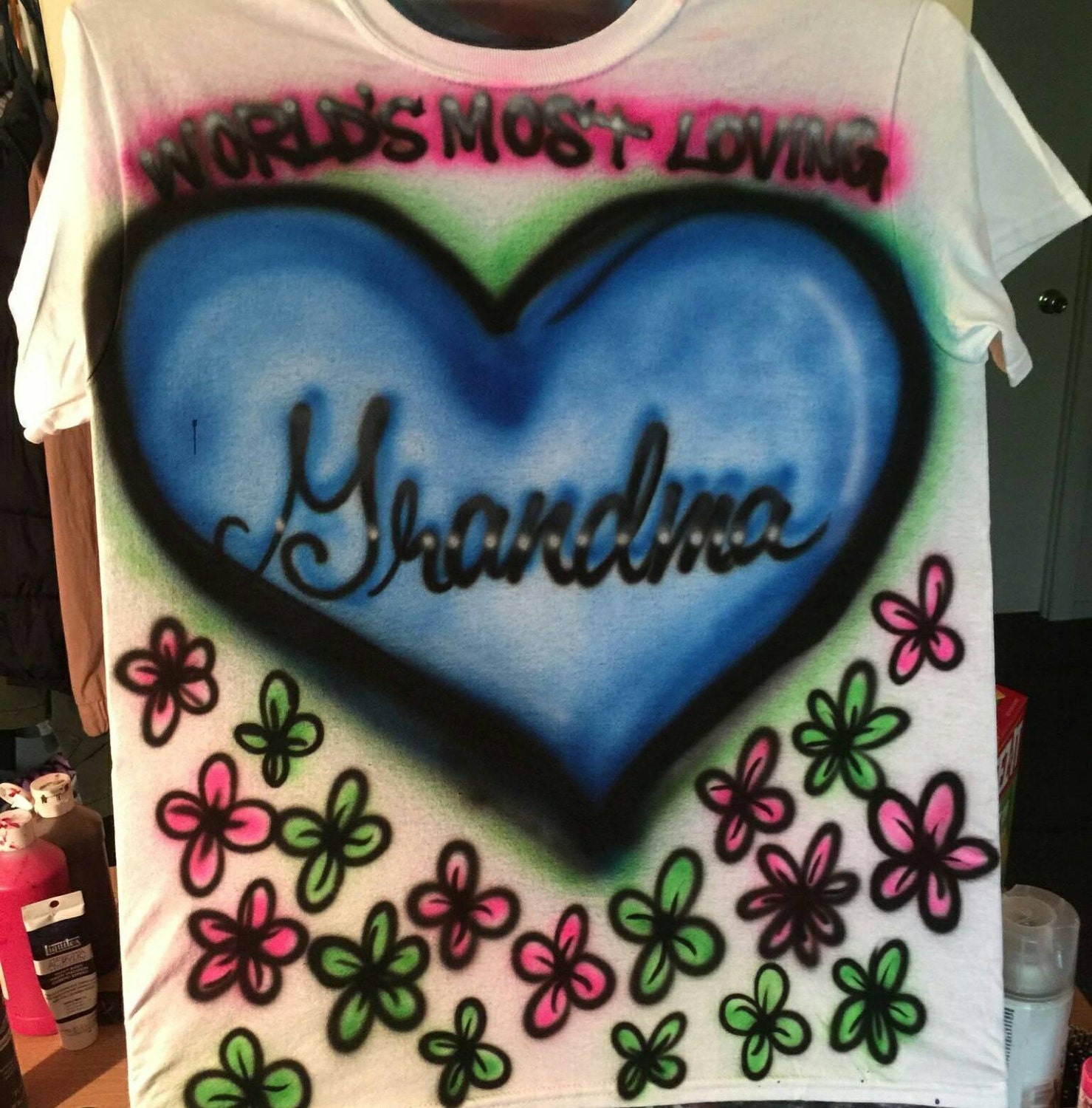 Airbrush Tshirts By Tjantnesh On Etsy