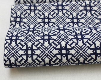 Japanese Vintage Yukata Cotton Fabric. Full Bolt Available (Ref: 1212 )
