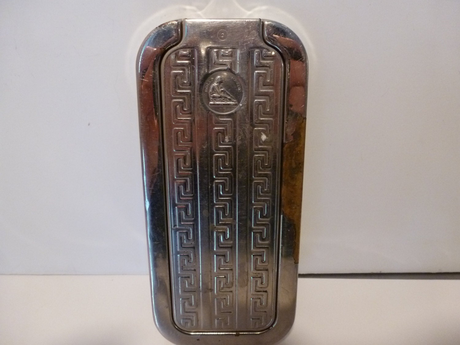 Razor Kit Rolls Razor 1927 Made in England Silver Plated Rolls