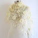 SHAWL CROCHET ,Bride ,Shawl ,Hand, Crocheted new year gift Wedding, Shrug, Ready to ship ,Gift for you,collar,cowl,stole,shawl,bride