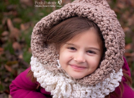 pattern scarf hooded crochet easy Hooded   CROCHET  Hooded PATTERNS Pattern Scarf    Cowl Hooded Cowl