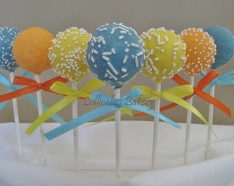 Beach Wedding, Cake Pops Made to Order with High Quality Ingredients, 1 Dozen Cake Pops