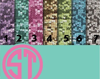 Sequins Prints printed Vinyl or HTV to use in vinyl cutter... choose from 6x6, 8.5x11, 12x12, 12x24 or 12x36