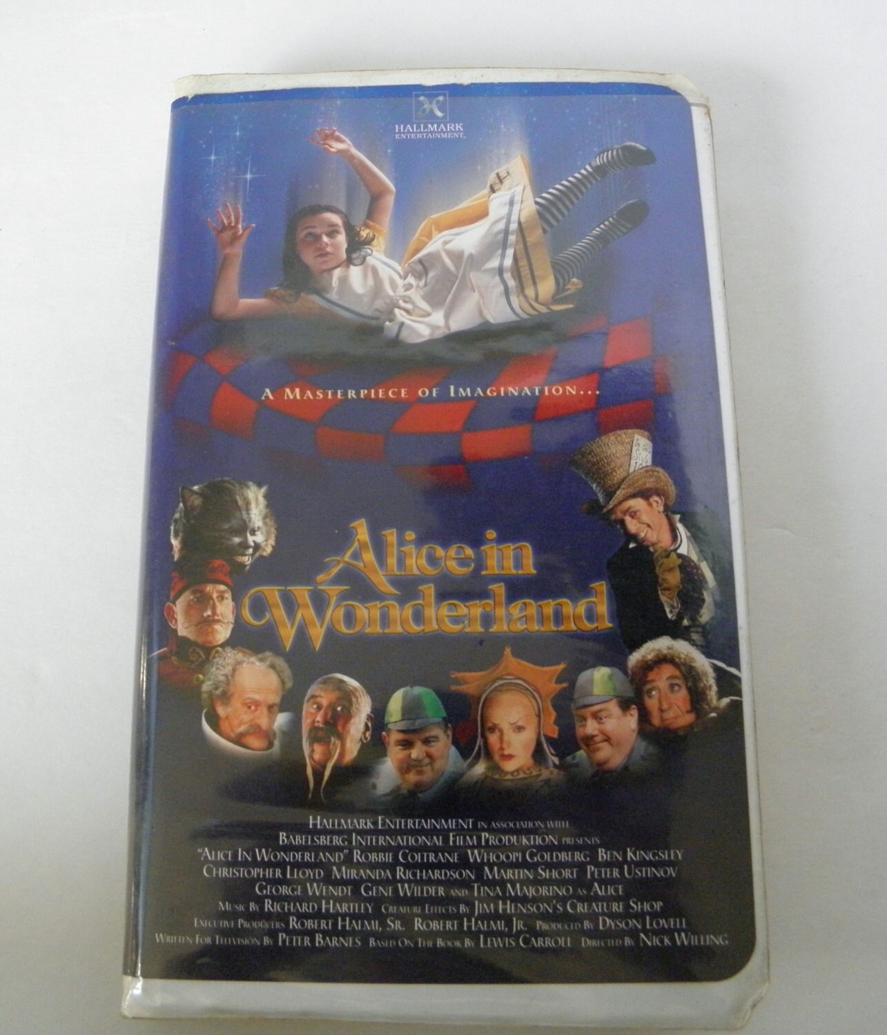 VHS Alice in Wonderland Video Tape Clam Shell Rare by VintageGenie